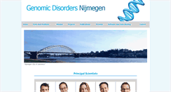 Desktop Screenshot of genomicdisorders.nl